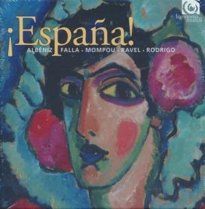 Couverture de Espana ! : Albeniz, Falla, Mompou, Ravel, Rodrigo