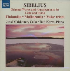 Couverture de Finlandia, Malinconia, Valse triste,... : Pièces pour violoncelle et piano, choix