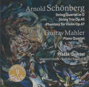 Couverture de Schönberg : string quartet,.... - Mahler : piano quartet