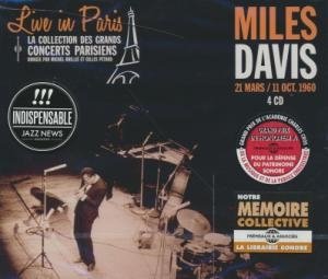 Live in Paris : 21 mars 1960, 11 octobre 1960 / Miles Davis, trp | Davis, Miles. Musicien. Compositeur