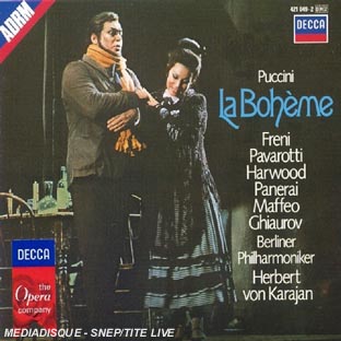 Affiche du document Bohème (La)  : opéra en quatre actes