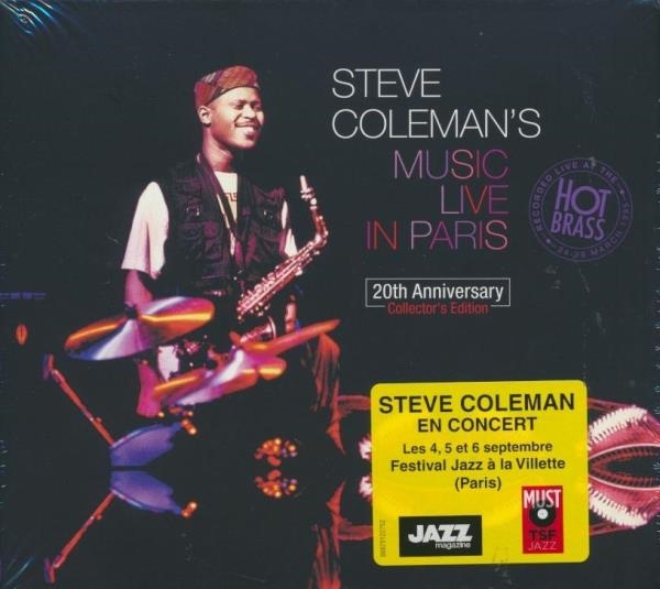 Affiche du document Steve Coleman's music live in Paris : 20th anniversary collector's edition