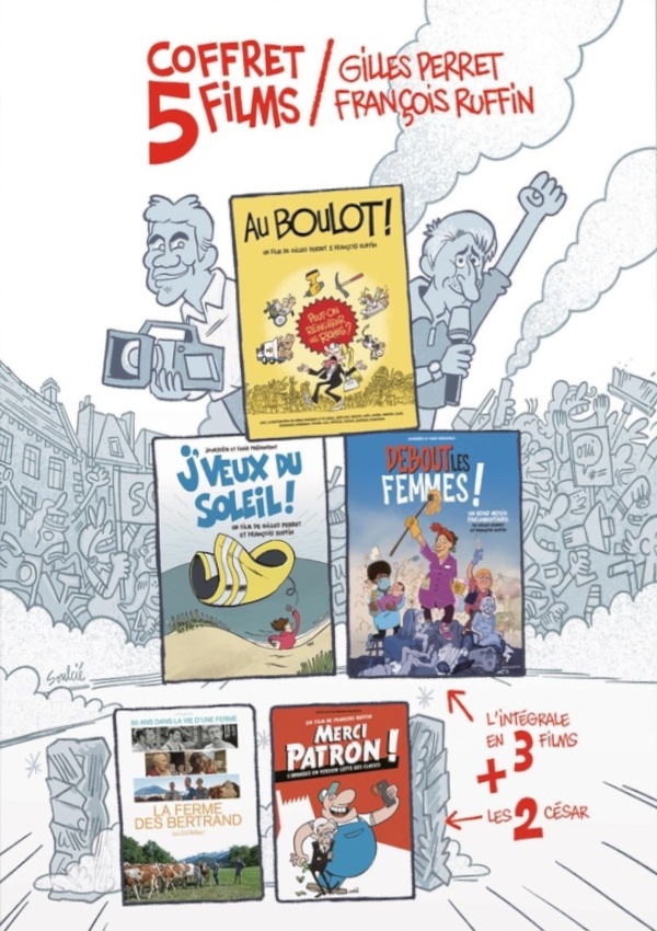 Affiche du document Gilles Perret et François Ruffin : coffret 5 films