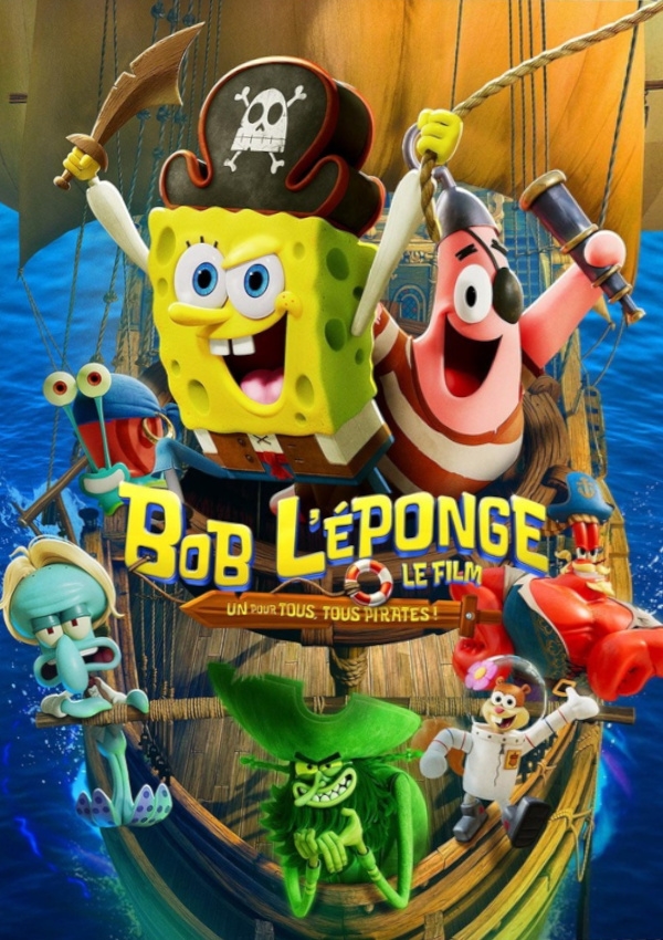 Affiche du document Bob l'éponge : le film : un pour tous, tous pirates !
