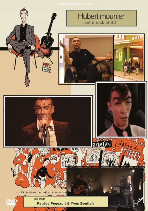 Affiche du document Hubert Mounier, entre rock et bd