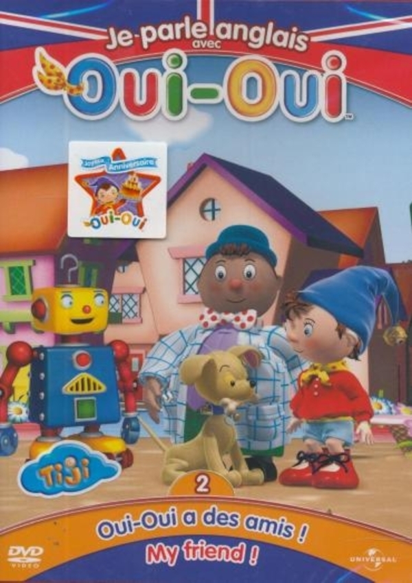 Affiche du document Je parle anglais avec Oui-Oui : Oui-Oui a des amis ! My friend !
