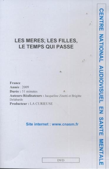 Affiche du document Mères, les filles, le temps qui passe (Les)