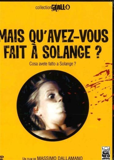 Affiche du document Mais qu'avez vous fait à Solange ?