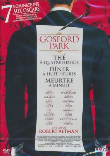 Affiche du document Gosford park