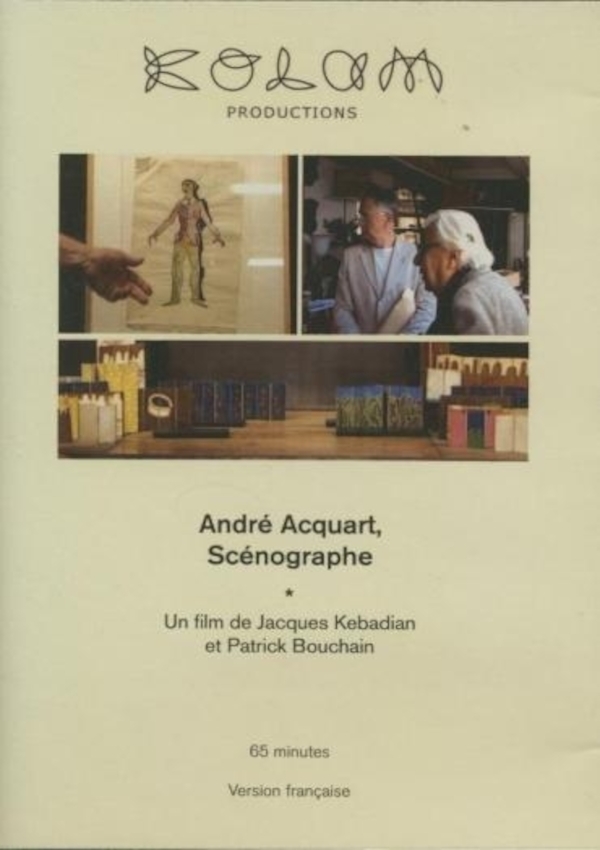 Affiche du document André Acquart, scénographe