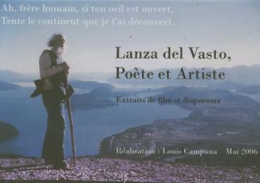 Affiche du document Lanza Del Vasto, poète et artiste