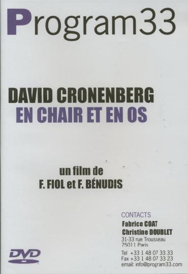 Affiche du document David Cronenberg, en chair et en os