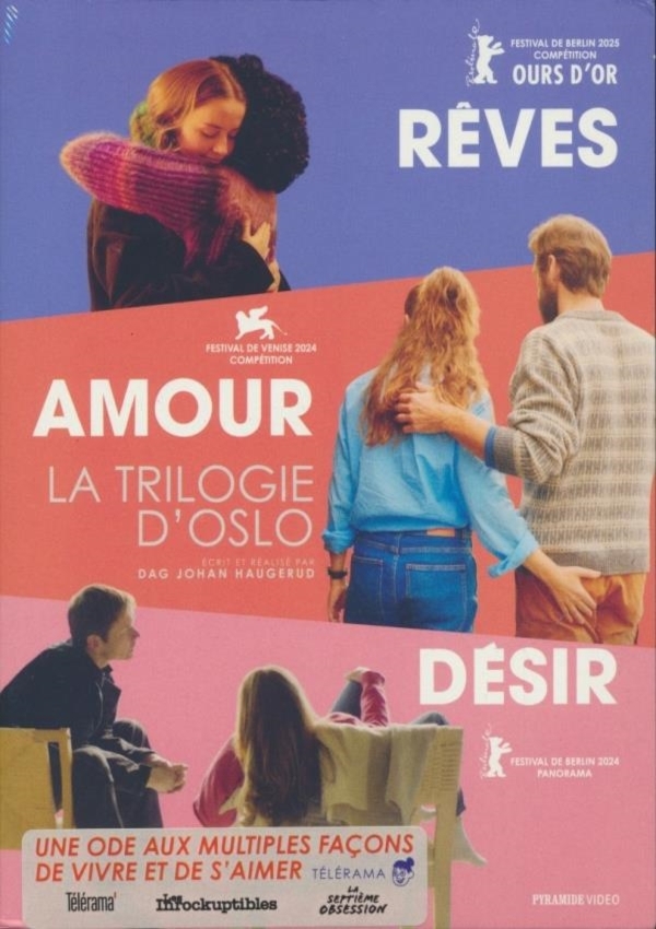 Affiche du document Trilogie d'Oslo (La) : Rêves - Amour - Désir