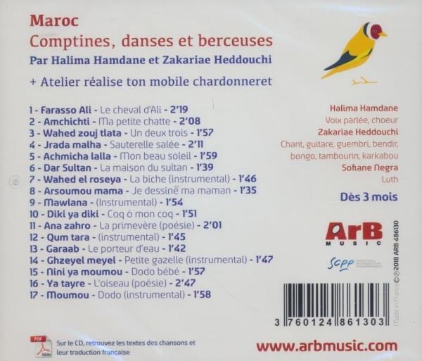 Maroc Comptines Danses Et Berceuses