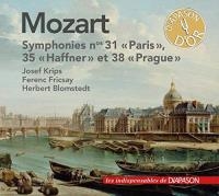 Symphonies n°31 'Paris', 35 'Haffner' et 38 'Prague'