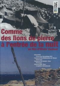 Comme des lions de pierre à l'entrée de la nuit