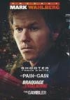 Coffret Mark Wahlberg : no pain no gain ; The gambler ; Shooter ; Braquage à l'italienne