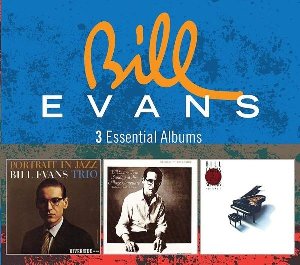 3 essential albums : Portrait in Jazz, Sunday at the village Vanguard, The Solosessions vol. 1 / Bill Evans, p | Evans, Bill. Compositeur. Piano