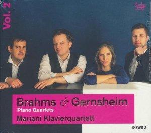 Piano quartets, vol. 2 = Quatuors avec piano, vol. 2 / Mariani Klavierquartett | Brahms, Johannes