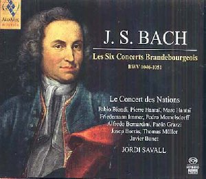 Les Six concerts brandebourgeois BWV 1046-1051 / Jean-Sébastien Bach | Bach, Jean-Sébastien