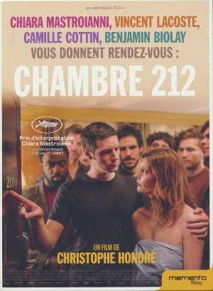 Chambre 212 / Christophe Honoré, réalisateur, scénariste | Honoré, Christophe (1970-....). Metteur en scène ou réalisateur. Scénariste