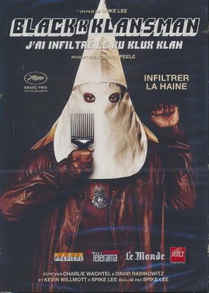 BlacKkKlansman : j'ai infiltré le Ku Klux Klan / Spike Lee, réal. et scén. | Lee, Spike (1957-....). Metteur en scène ou réalisateur. Metteur en scène ou réalisateur